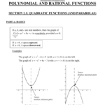 Chapter 2 Polynomial And Rational Functions With Polynomial And Rational Functions Worksheet Answers