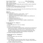 Chapter 5 Work Energy And Power And Work Power And Energy Worksheet