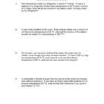 Charles' Law Worksheet  Misterguchbrinkster  Fliphtml5 In Charles Law Worksheet Answer Key