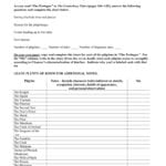 Chaucer Prologue And Character Web Throughout Canterbury Tales The General Prologue Worksheet Answers