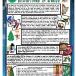 Christmas Around The World  Part 6  Wales Bw Version Included And Christmas Around The World Worksheets