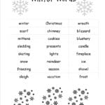 Christmas Worksheets And Printouts With Winter Worksheets For Preschoolers