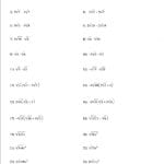 Collection Of Solutions Simplify Radicals Worksheet Cadrecorner On As Well As Simplifying Radicals Worksheet 1