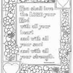 Coloring Free Printable Bible Coloring Pages Withrses Zabelyesayan Throughout Sunday School Worksheets
