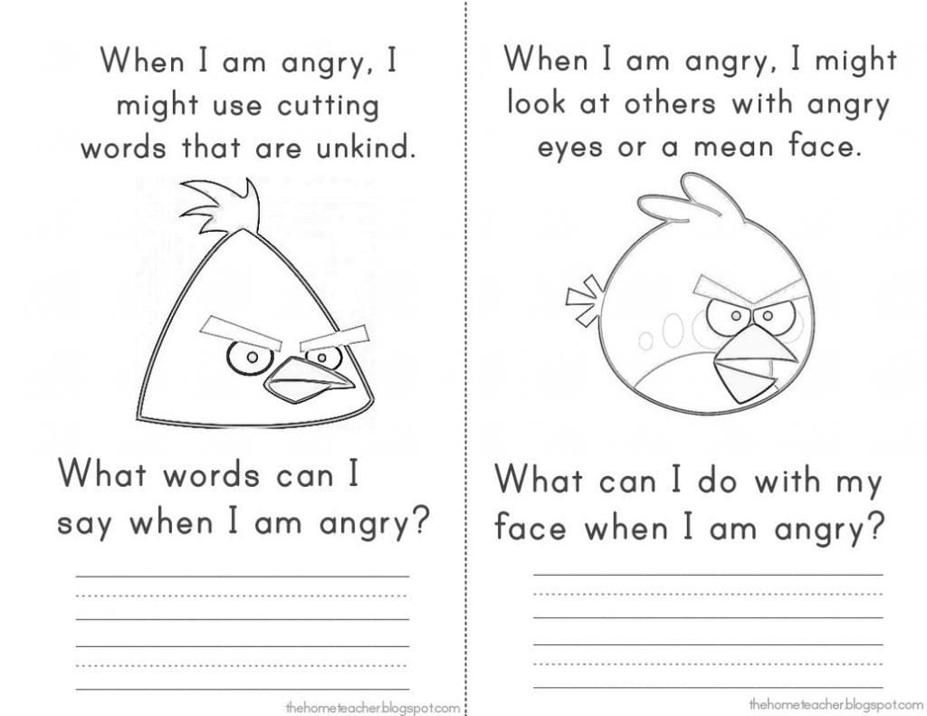 Coloring Page  Freeing Worksheets For Kids Expressing Emotions In For Anger Management Worksheets For Kids