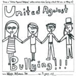 Coloring Pages For Anti Bullying With Regard To Bullying Coloring Worksheets