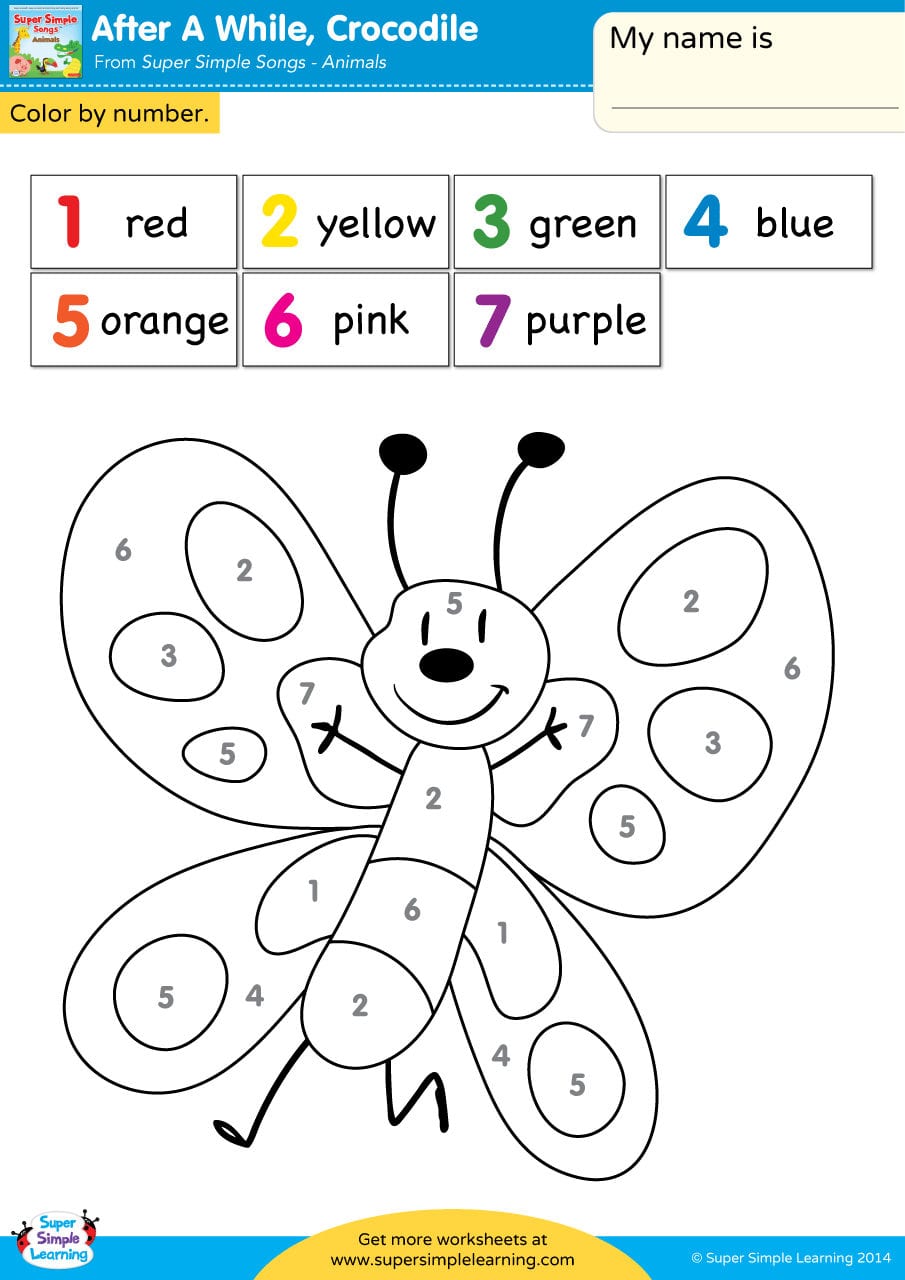 Colors  Super Simple As Well As Learning Colors Worksheets