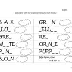 Colours Spelling Worksheet  Free Esl Printable Worksheets Made Or Spelling Color Words Worksheet