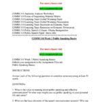 Comm 110 Course Teaching Resources Snaptutorial Com Also Public Speaking Basics Worksheet