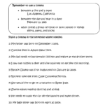 Commas Worksheets  Using Commas Worksheets Or Using Commas Worksheet