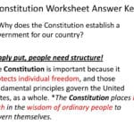 Constitution Worksheet Answer Key  Ppt Download With Regard To The Us Constitution Worksheet Answers