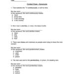 Context Clues Synonyms Worksheet  Free Esl Printable Worksheets In Context Clues Worksheets High School