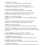 Context Clues Worksheet 33  Answers Throughout Context Clues Worksheets High School
