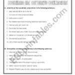 Coordinate And Correlative Conjunctions  Esl Worksheetdocjean101 Pertaining To Correlative Conjunctions Worksheets With Answers