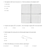 Ctest On Midpoints Distance And Pythagorean Theorem As Well As Distance And Midpoint Worksheet Answers