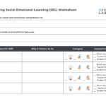 Defining Social Emotional Learning Sel Worksheet  Xsel Labs Throughout Emotional Regulation Worksheets