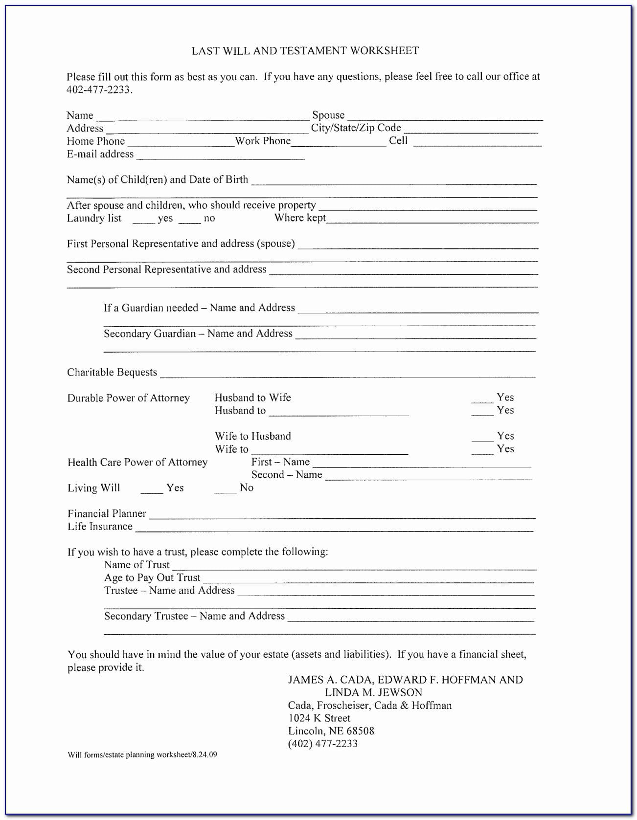 Designation Of Health Care Surrogate Florida Form  Form  Resume Or Health Care Surrogate Worksheet