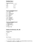 Digestive System Worksheet Answers  Briefencounters Intended For Digestion Worksheet Answer Key