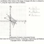 Dilation Coordinates Students Are Asked To Dilate Twodimensional Regarding Dilations Worksheet Pdf