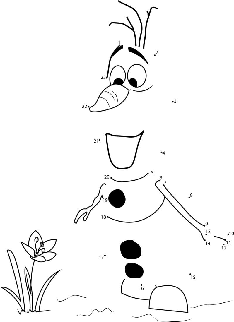 Disney Frozen Connect The Dots Printable Worksheets As Well As Frozen Worksheets For Kindergarten