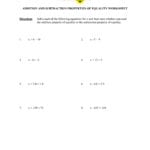 Distributive Property Worksheet Pdf 6Th Grade Math Properties Throughout Math Properties Worksheet Pdf