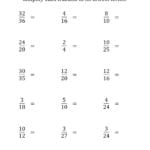 Divide And Simplify Fractions Math Dividing Fractions Worksheet For Simplifying Fractions Worksheet