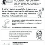 Dreaded Printable Word Problems Math Maths Year 3 Multi Step 4Th Within 6Th Grade Math Word Problems Worksheets