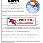 Earth  Super Teacher Worksheets As Well As Super Teacher Worksheets Answer Key