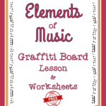 Elements Of Music Graffiti Board Lesson  Musicteacherresources As Well As Graffiti Worksheet Answers