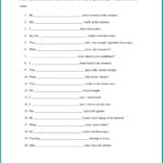 English Grammar Exercises And Quizzes Intended For English Grammar Worksheets For Grade 4 Pdf