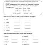 Englishlinx  Contractions Worksheets With Free Contraction Worksheets