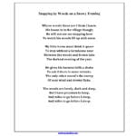 Englishlinx  Poetry Worksheets For 4Th Grade Poetry Worksheets