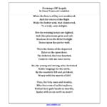 Englishlinx  Poetry Worksheets With 4Th Grade Poetry Worksheets