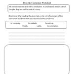 Englishlinx  Writing Conclusions Worksheets And 3Rd Grade Essay Writing Worksheet