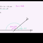 Equation Practice With Supplementary Angles Video  Khan Academy As Well As 1 5 Angle Pair Relationships Practice Worksheet Answers