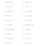 Equivalent Ratios With Variables A Inside Ratio And Proportion Worksheets With Answers