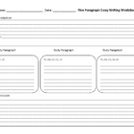 Essay Structure Worksheet Pdf  Esl Essay Structure Worksheet Help For Pre Writing Worksheets Pdf
