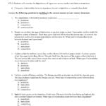 Evolution Quiz 1 With Regard To Species Interactions Worksheet Answers
