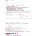 Exercises Inside Section 15 2 Energy Conversion And Conservation Worksheet Answers