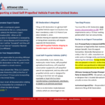 Exporting A Used Selfpropelled Vehicle In U S Customs Vehicle Export Worksheet