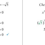 Extracting Square Roots And Square Root Equations Worksheet
