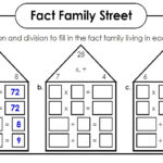 Fact Families Worksheets Printable  Activity Shelter Intended For Fact Family Worksheets
