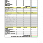 Fascinating Budget Worksheet Pdf Basic Free Weekly Blank Printable Throughout Sample Budget Worksheet