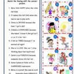 Feelings And Emotions Worksheet  Free Esl Printable Worksheets Made Intended For Feelings And Emotions Worksheets Printable
