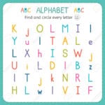 Find And Circle Every Letter L Worksheet For Kindergarten And With Regard To Preschool Letter L Worksheets