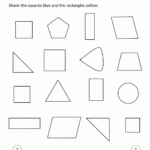 First Grade Geometry In Basic Geometry Worksheets