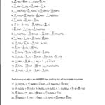 Foothill High School For Chapter 7 Worksheet 1 Balancing Chemical Equations Answers