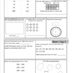 Free 3Rd Grade Daily Math Worksheets Within Math Worksheets For Third Grade Students