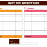 Free Business Income Worksheet And Google Doc And Self Employed Income Worksheet
