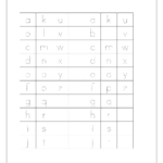 Free English Worksheets  Alphabet Tracing Small Letters  Letter Or Pre Writing Worksheets Pdf